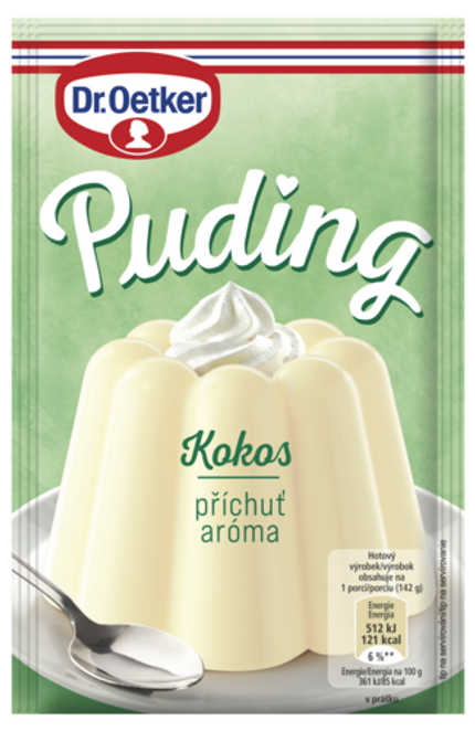 Dr. Oetker Dr. Oetker Puding aróma Kokos