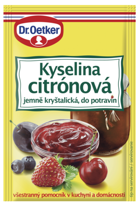 Dr. Oetker Kyselina citrónová