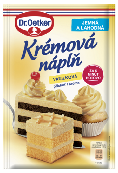 Dr. Oetker Krémová náplň vanilková