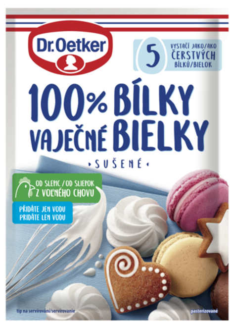 Dr. Oetker 100 % vaječné bielky
