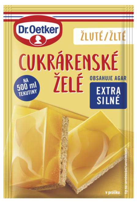Dr. Oetker Cukrárenské želé žlté