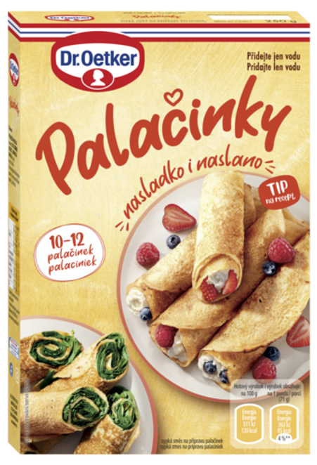 Dr. Oetker Palacinky