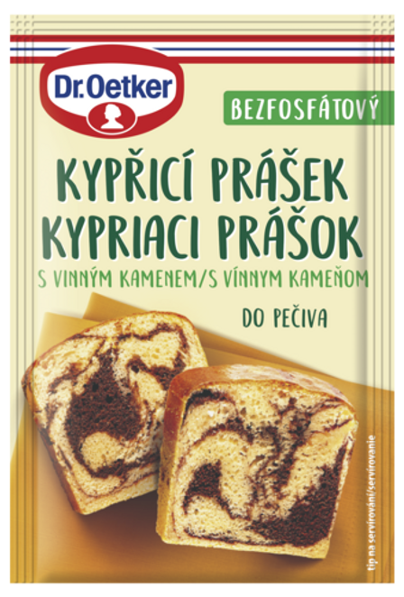 Dr. Oetker Kypriaci prášok s vínnym kameňom