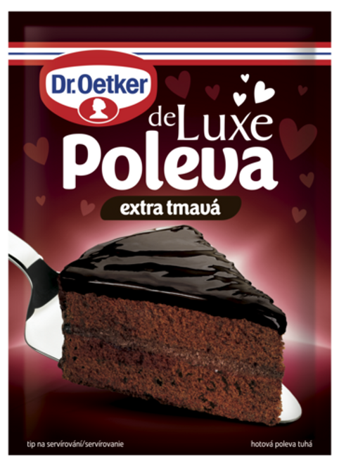 Dr. Oetker Poleva de Luxe extra tmavá