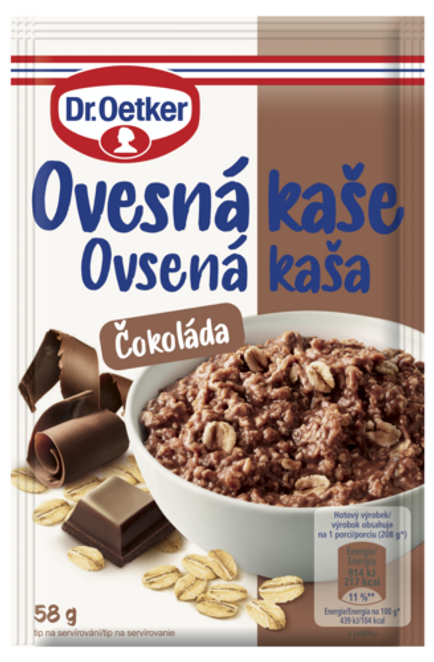 Dr. Oetker Ovsená kaša Čokoláda