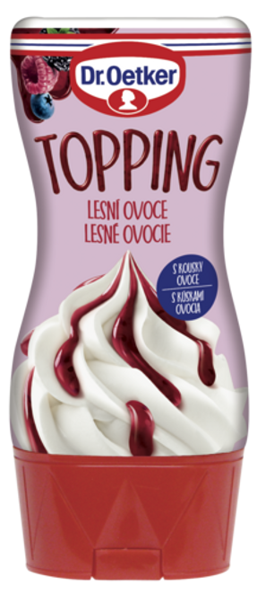 Dr. Oetker Topping lesné ovocie
