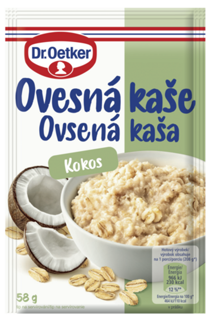 Dr. Oetker Ovsená kaša Kokos