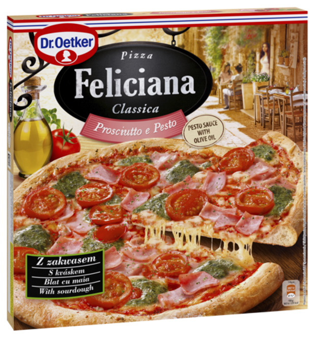 Dr. Oetker Pizza Feliciana Prosciutto e Pesto