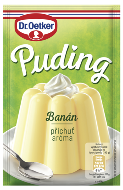 Dr. Oetker Dr. Oetker Puding aróma Banán
