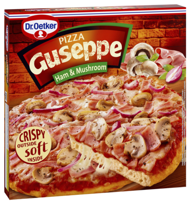 Dr. Oetker Pizza Guseppe Ham & Mushroom