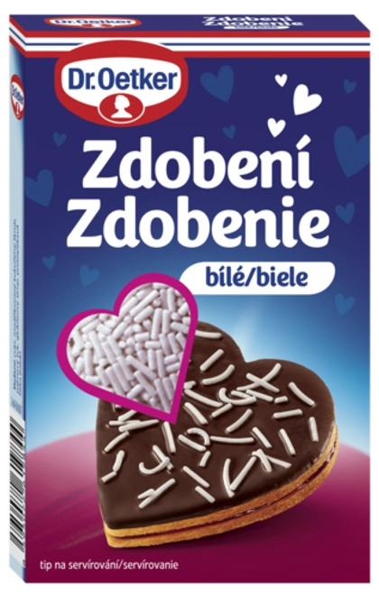 Dr. Oetker Zdobenie biele