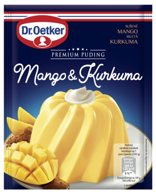 Dr. Oetker Premium Puding Mango & Kurkuma