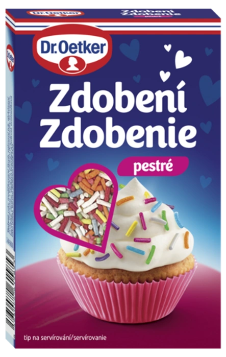 Zdobenie pestré  Dr. Oetker 