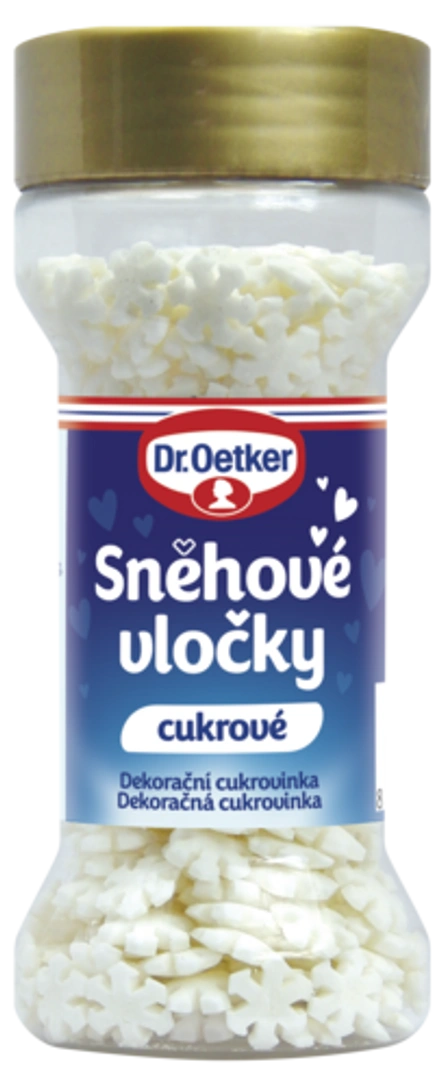 Snehové vločky Dr. Oetker