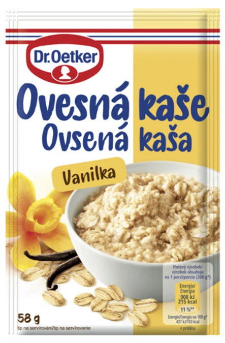 Ovsená kaša Vanilka Dr. Oetker