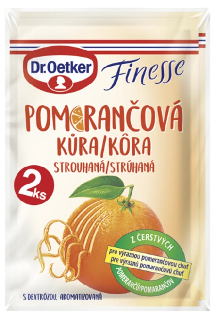 Finesse Pomarančová kôra strúhaná Dr. Oetker