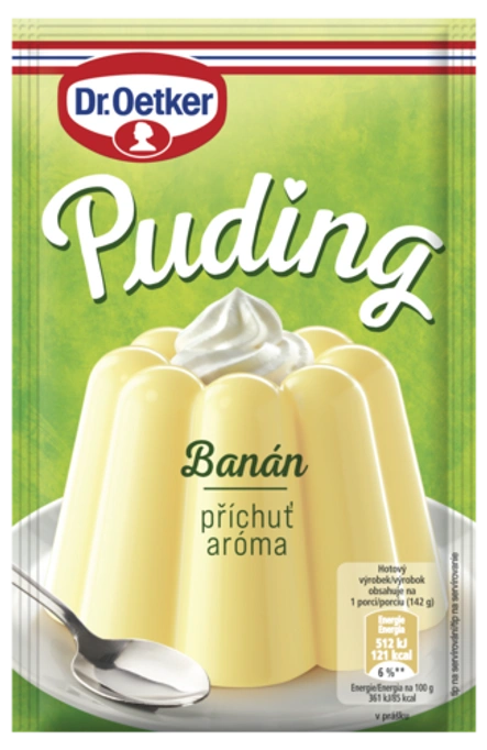 Dr. Oetker Puding aróma Banán