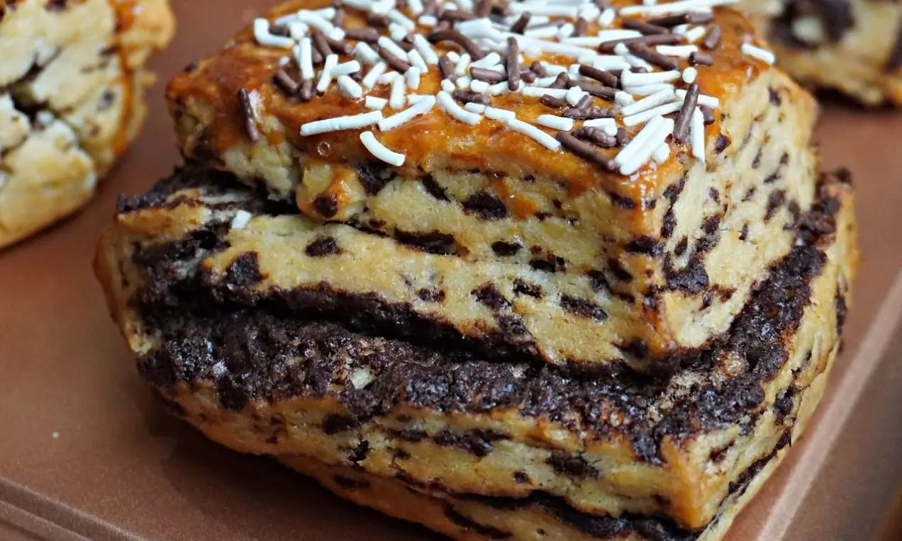 Čokoládové scones z teplovzdušnej fritézy
