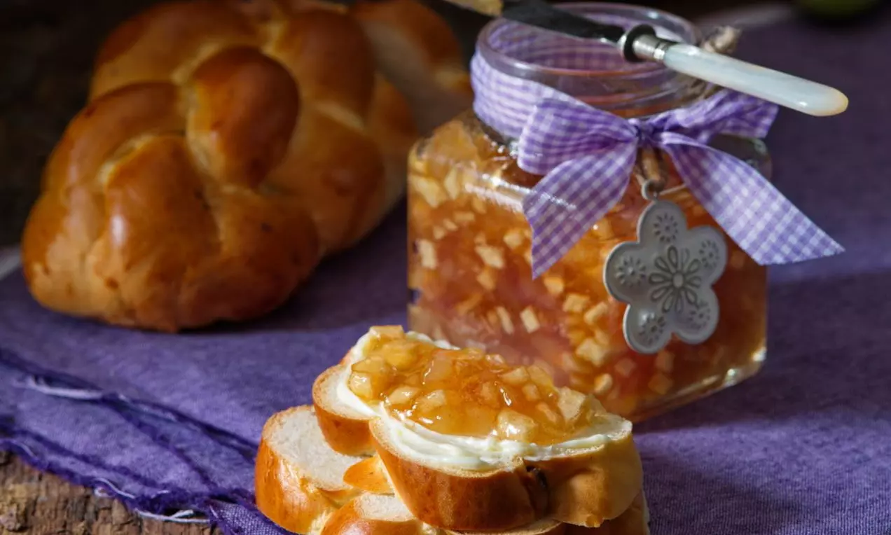Hruškovo-jablkový džem s korením